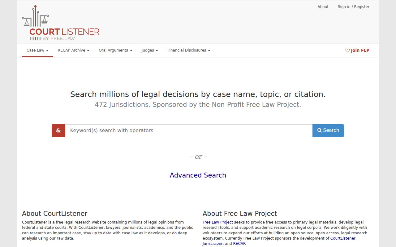 Pointe Coupee case search CourtListener RECAP federal docket archive