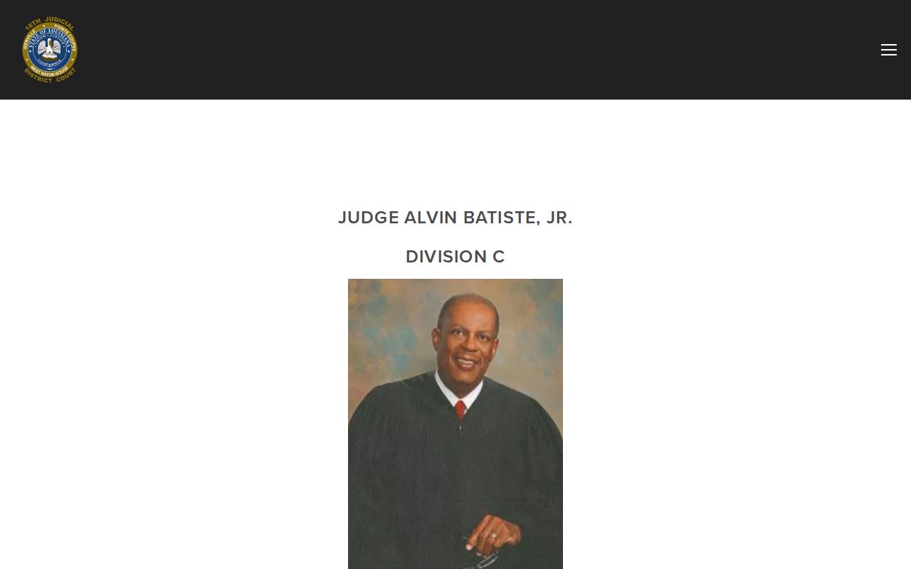 Pointe Coupee civil docket Division C office information